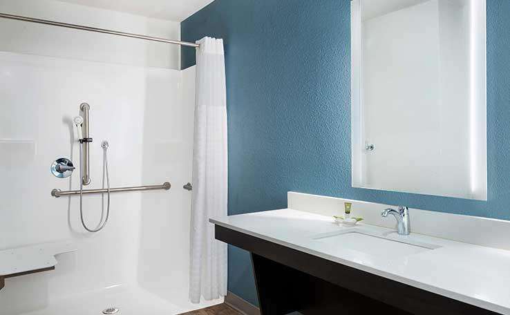 Woodspring Suites Broken Arrow タルサ 部屋 写真