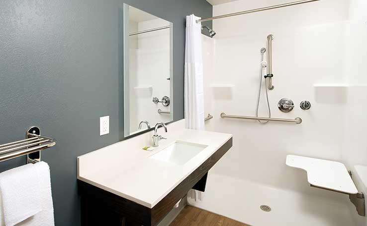 Woodspring Suites Broken Arrow タルサ 部屋 写真